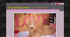 Desktop Screenshot of goldendoodledandies.com